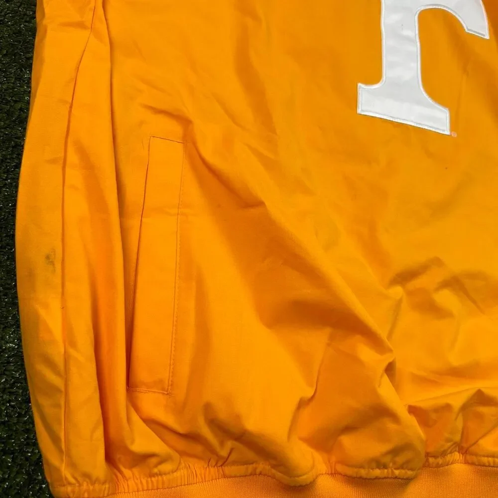 Nike Men's Orange and Yellow Jacket